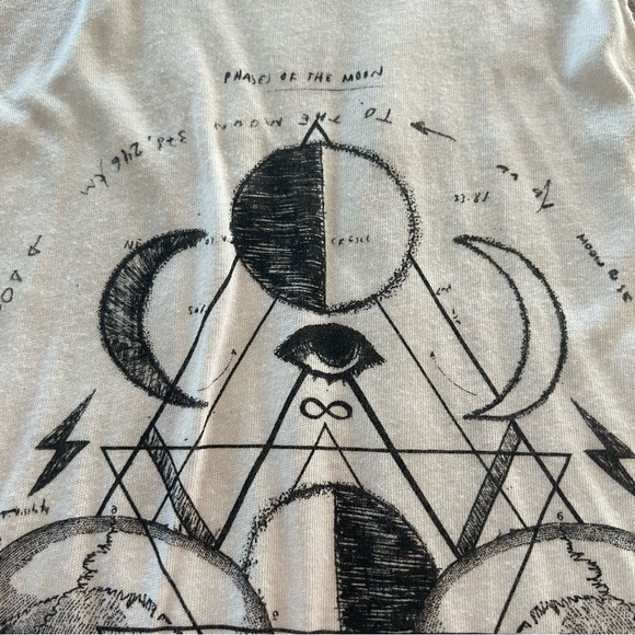 Billabong Designer’s Closet Moon & Skulls Halter Tank XS - Picture 10 of 12